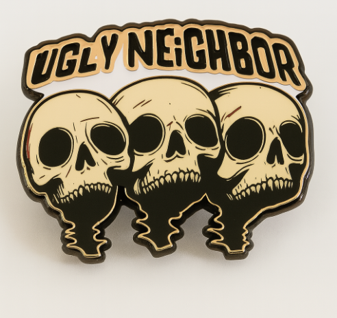 Ugly Neighbor - I Scream Truck - Enamel Pin